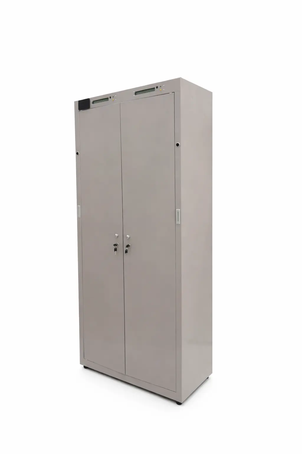 Right side interior details of RBC1 hospital linen cabinet